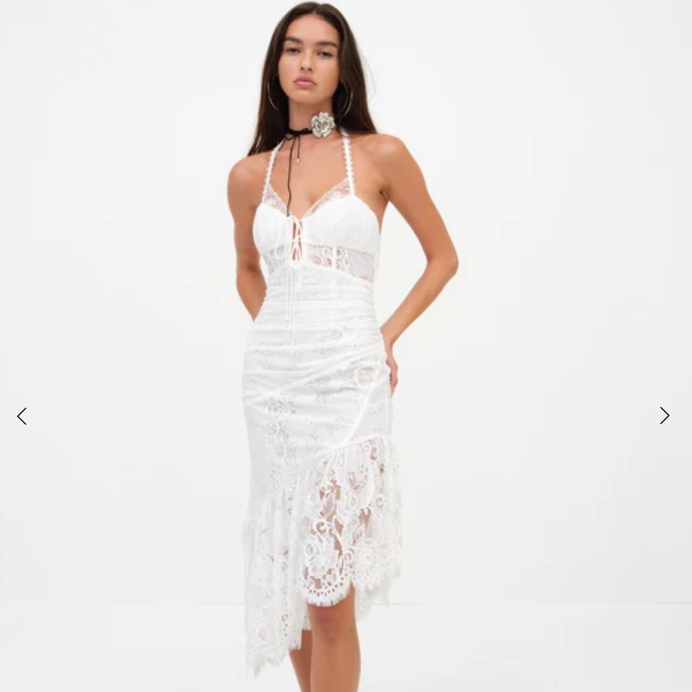 NWT For love & lemons Ellis mini dress